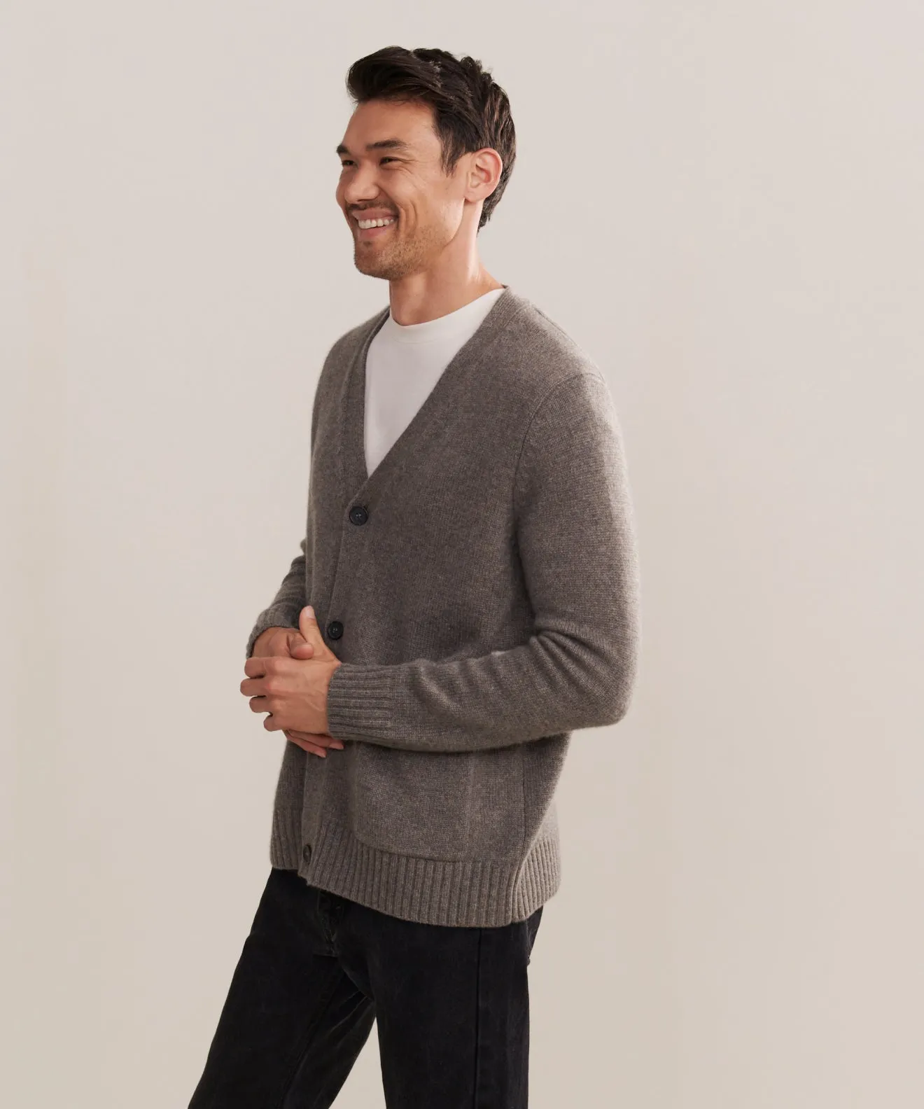 Men's Cashmere Cardigan