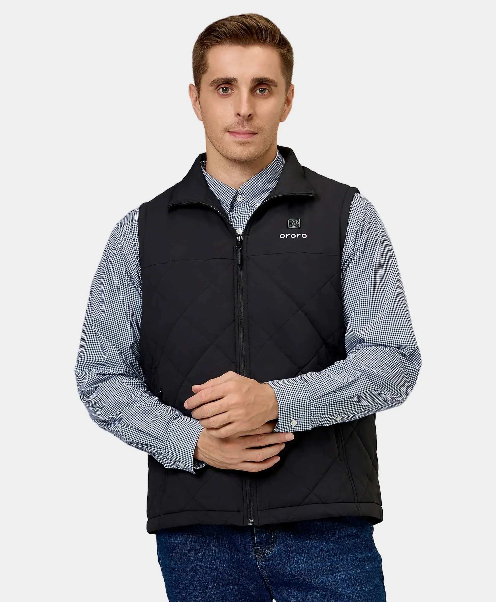 Men's Heated Quilted Vest (Apparel Only)