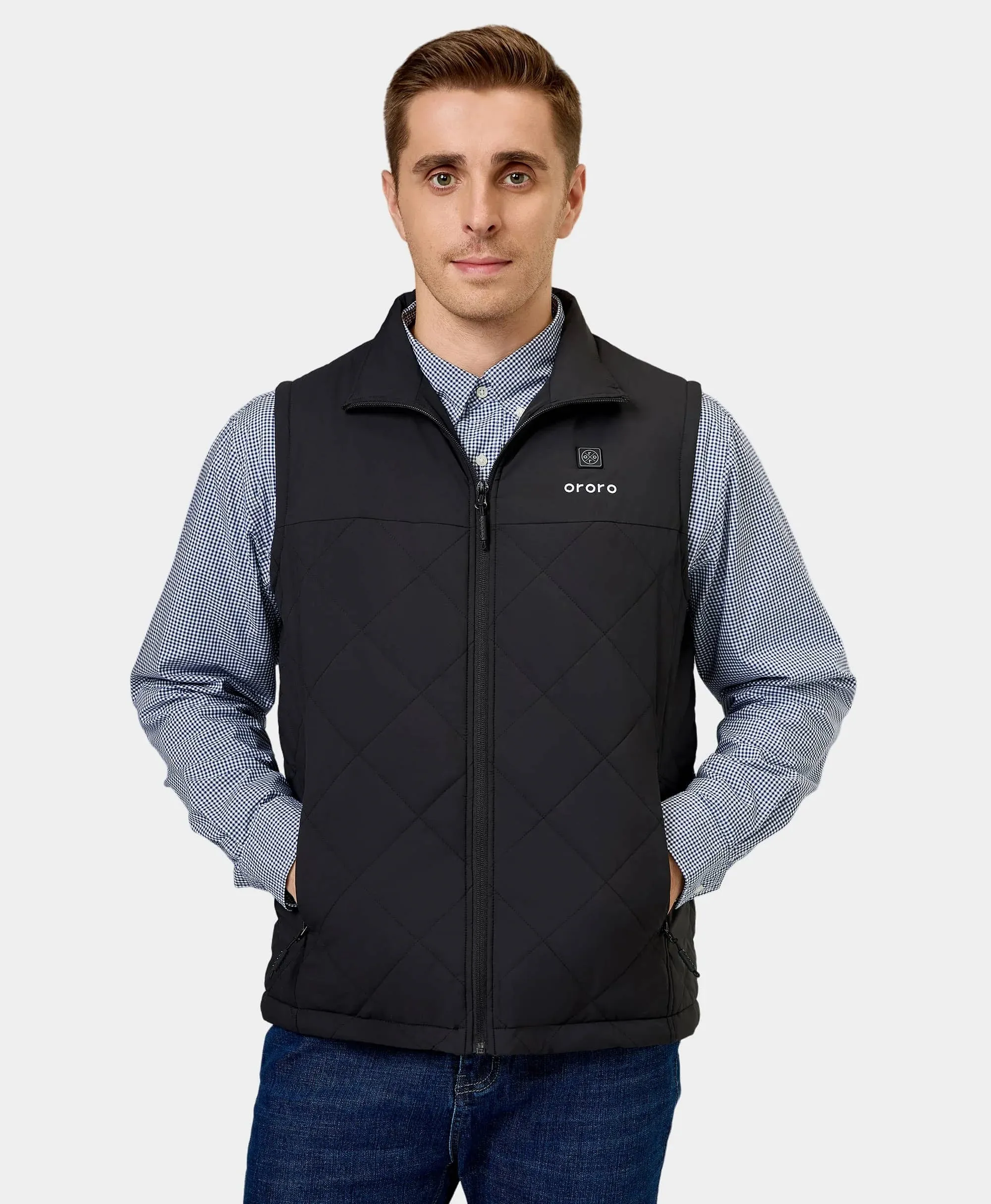 Men's Heated Quilted Vest (Apparel Only)