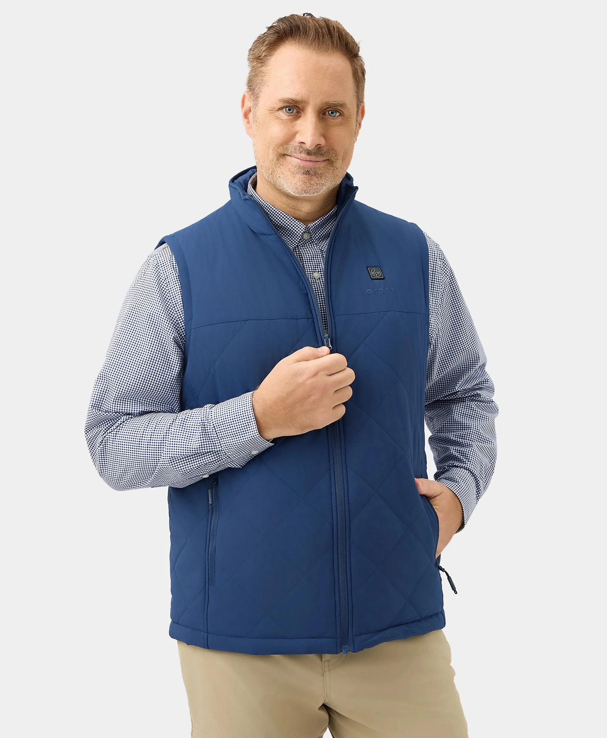 Men's Heated Quilted Vest (Apparel Only)