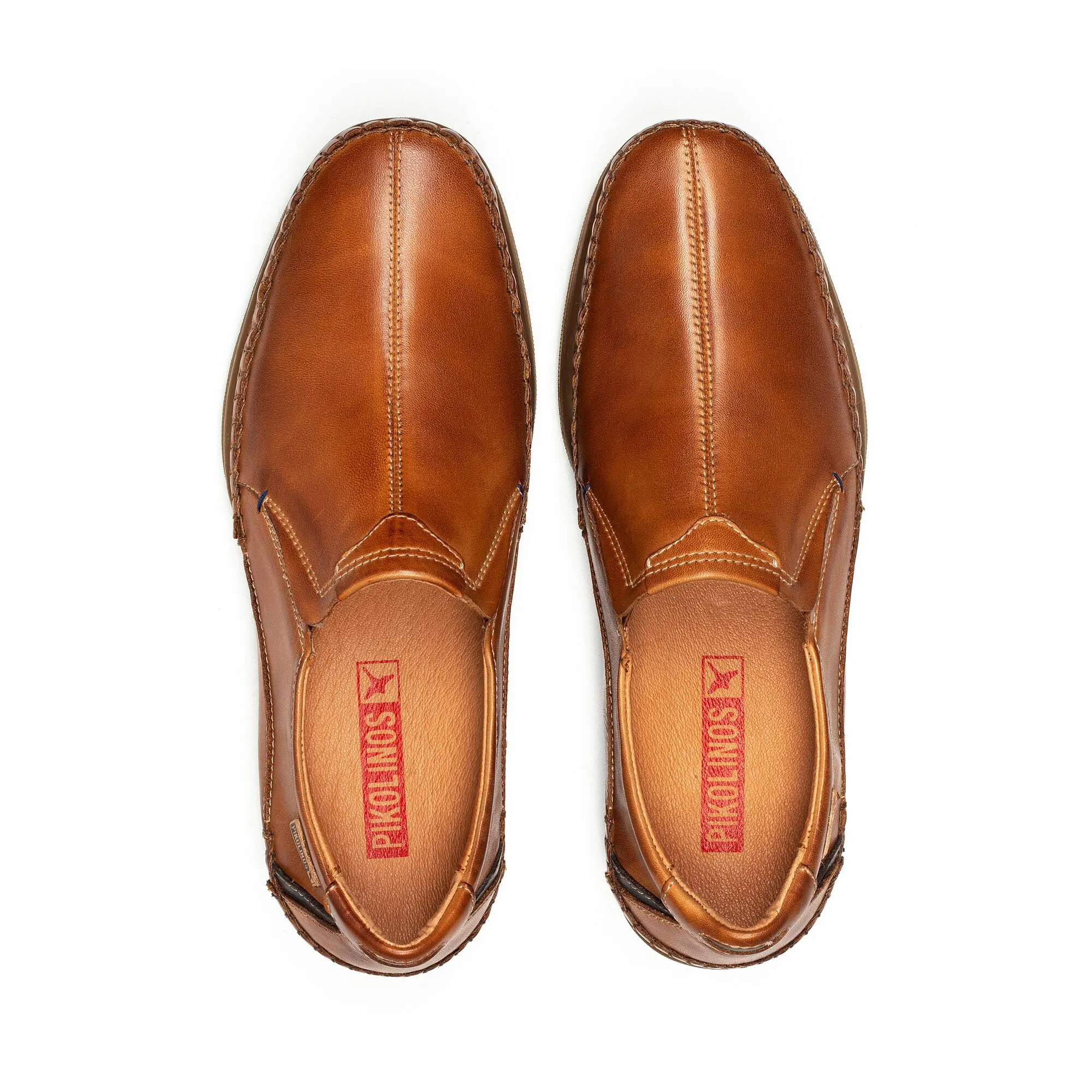 Men's Pikolinos San Telmo comfortable Loafer Color: Brandy