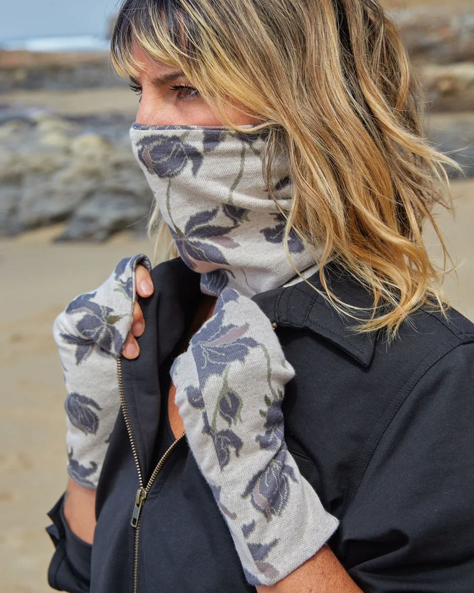 Organic Jacquard Neckwarmer