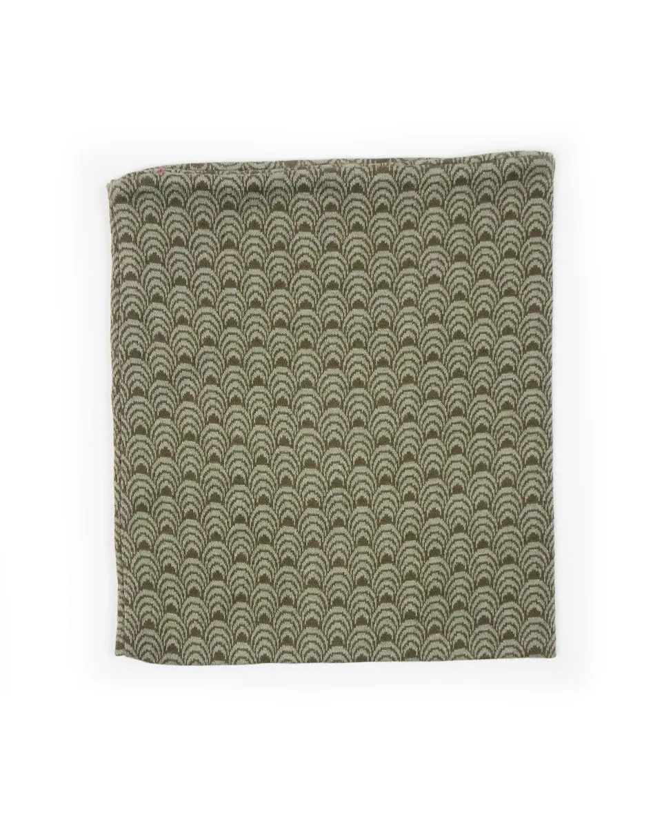 Organic Jacquard Neckwarmer