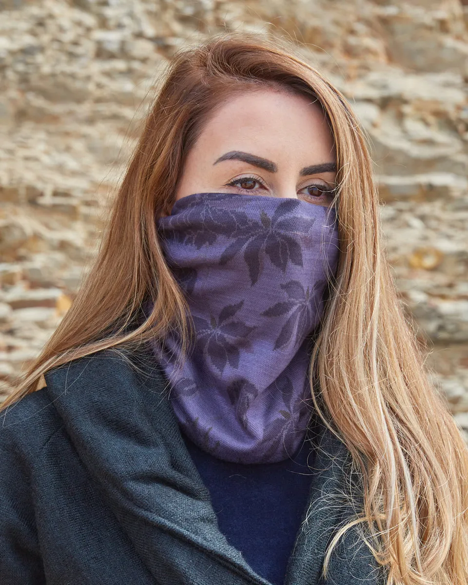 Organic Jacquard Neckwarmer