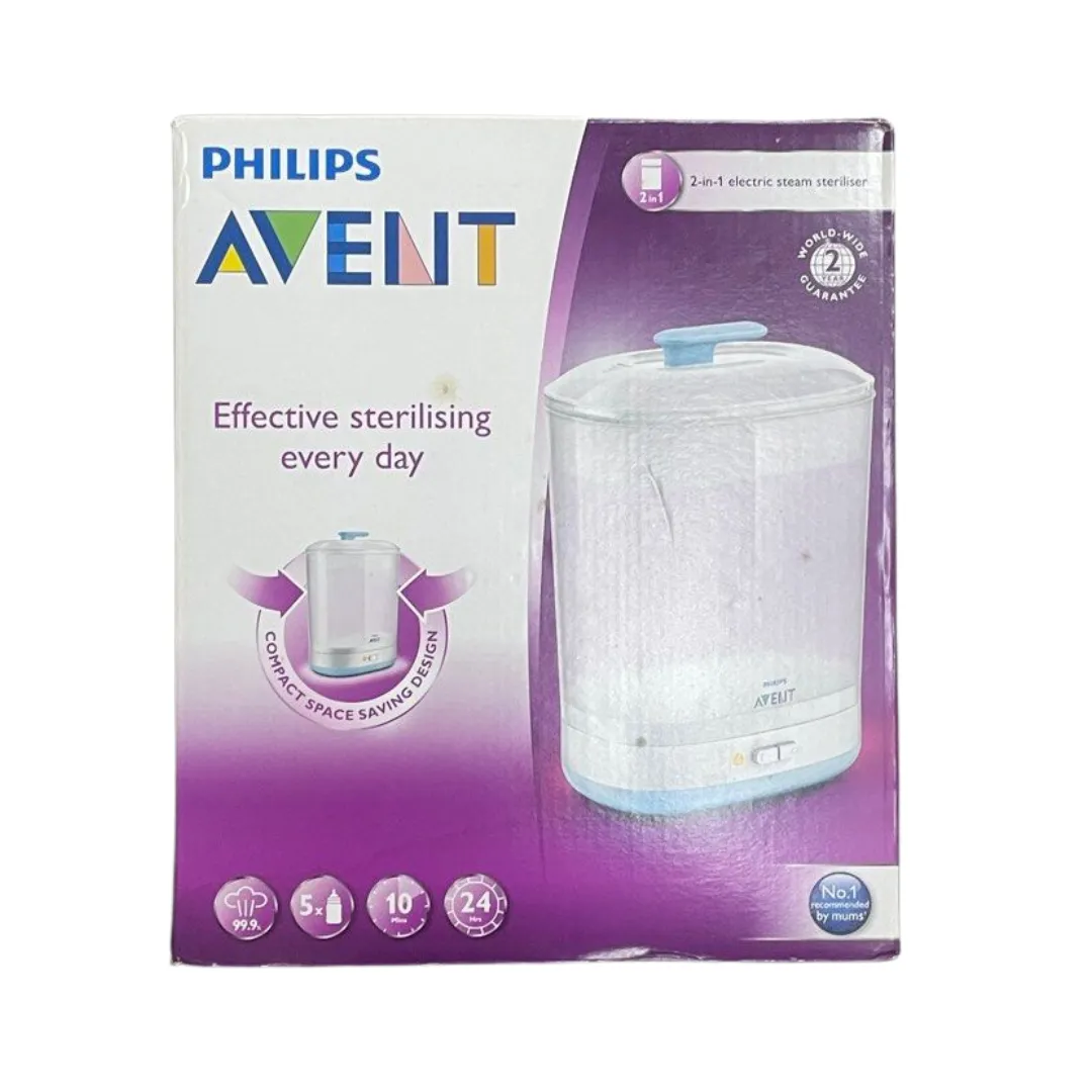 Philips Avent 2-In-1 Electric Steam Sterilizer (SCF922/01)