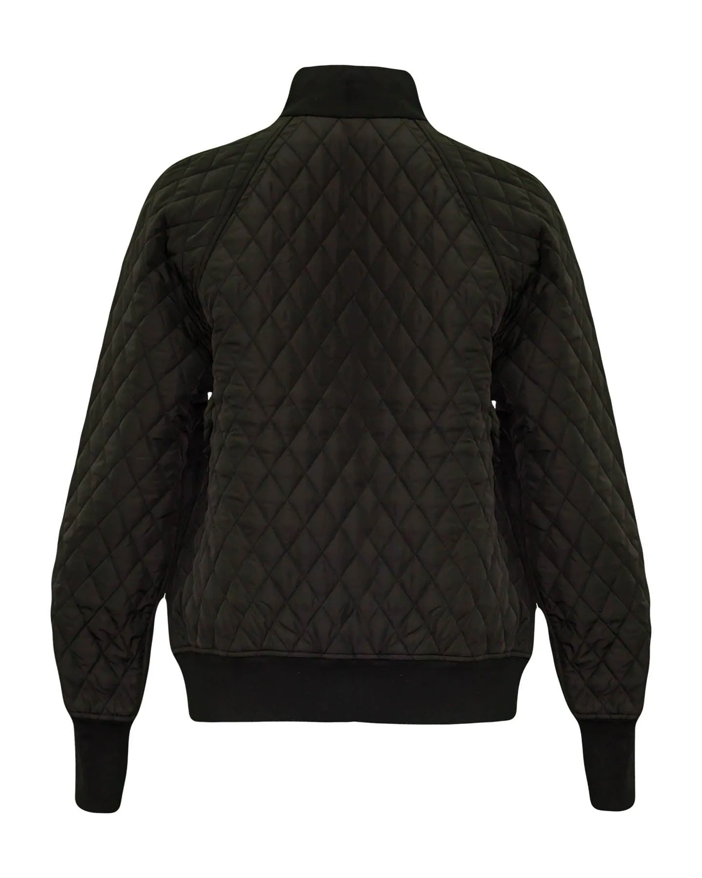 Quilted Bomber Jacket