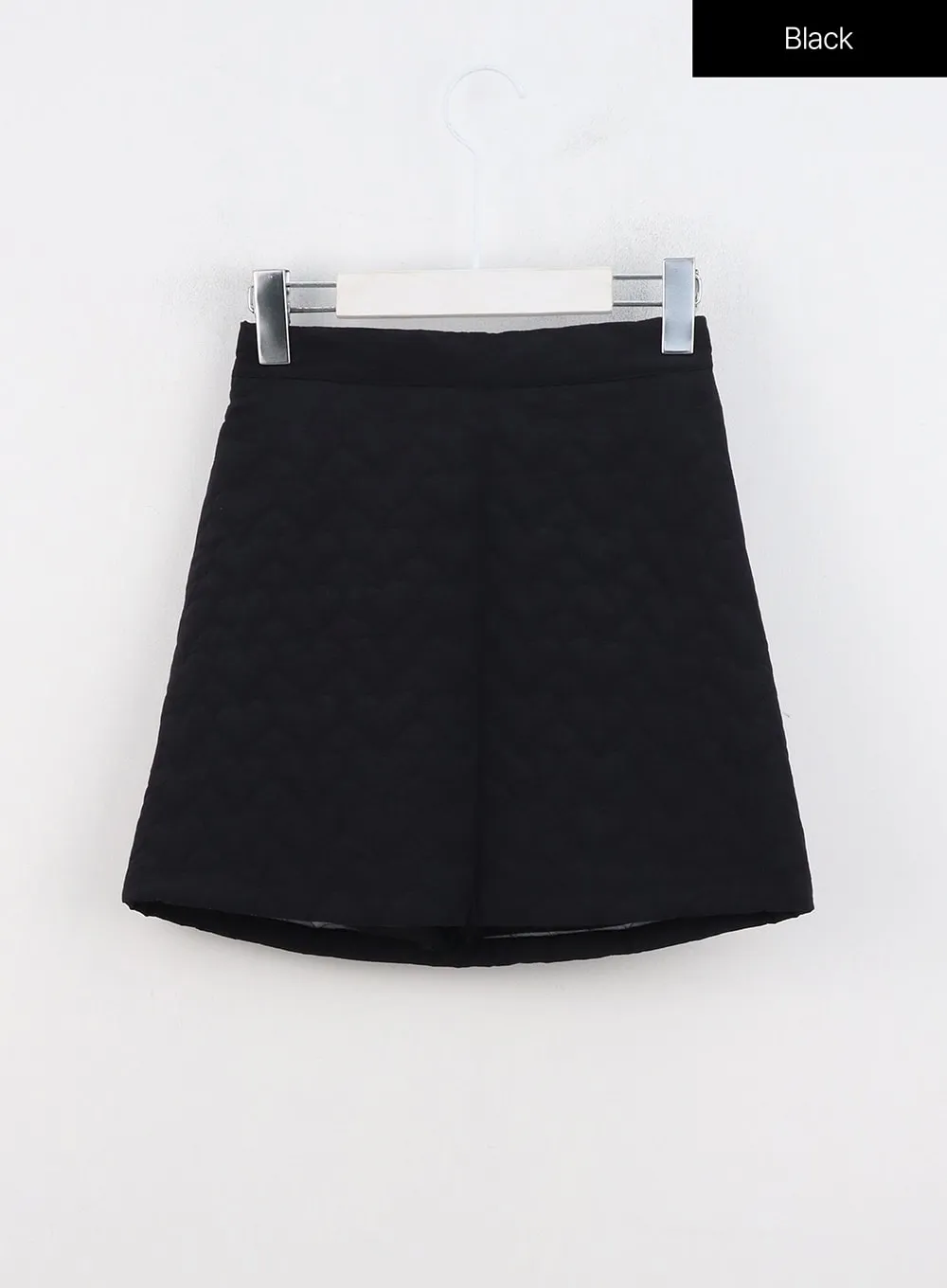 Quilted Mini Skirt IN323