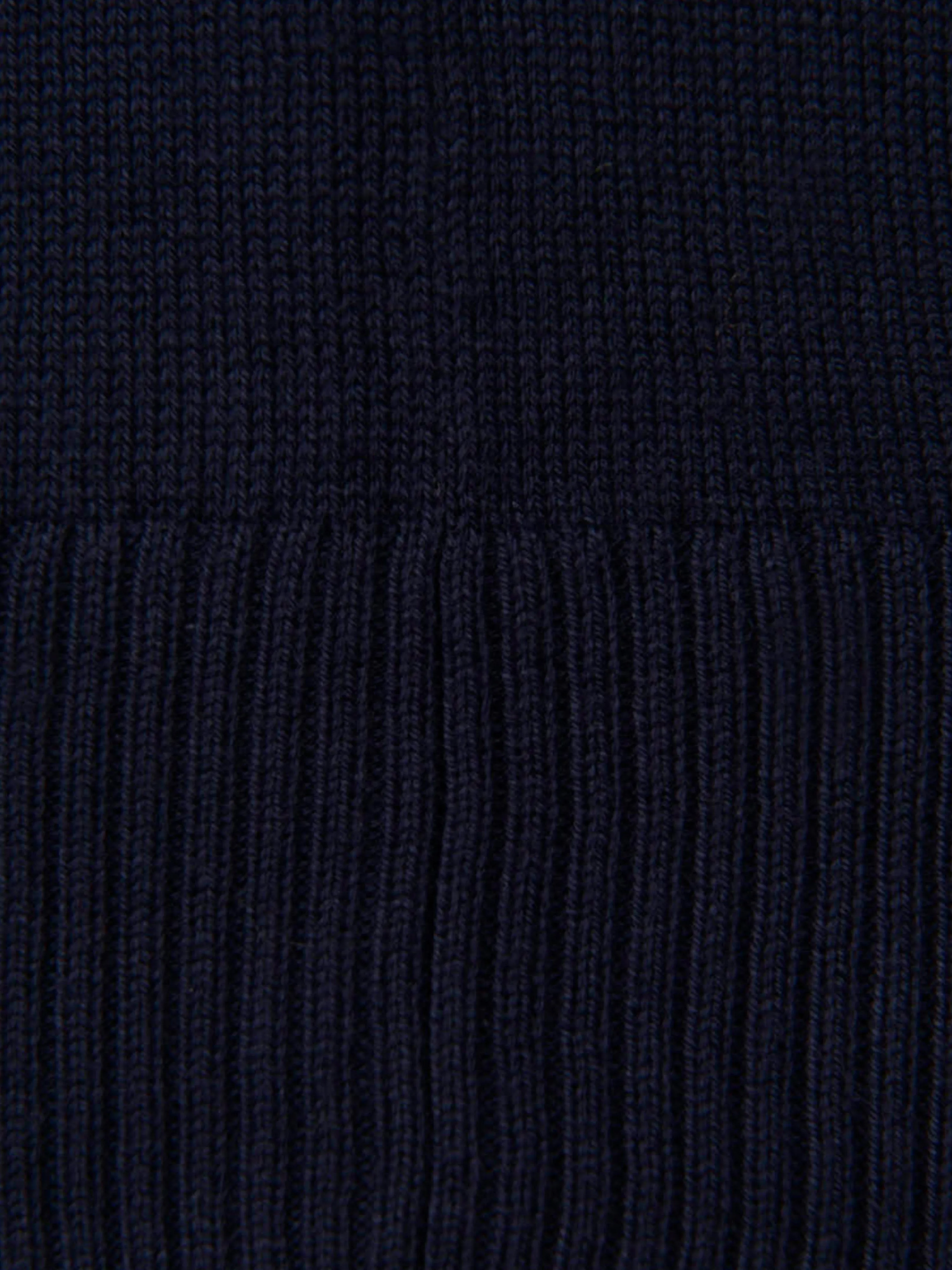 Ralph Lauren Boys Navy Fine Cotton V Neck Sweater