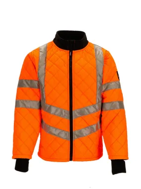 Refrigiwear HiVis Diamond Quilted Jacket