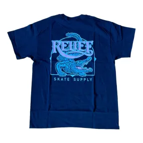 RELIEF GATOR T SHIRT BLACK