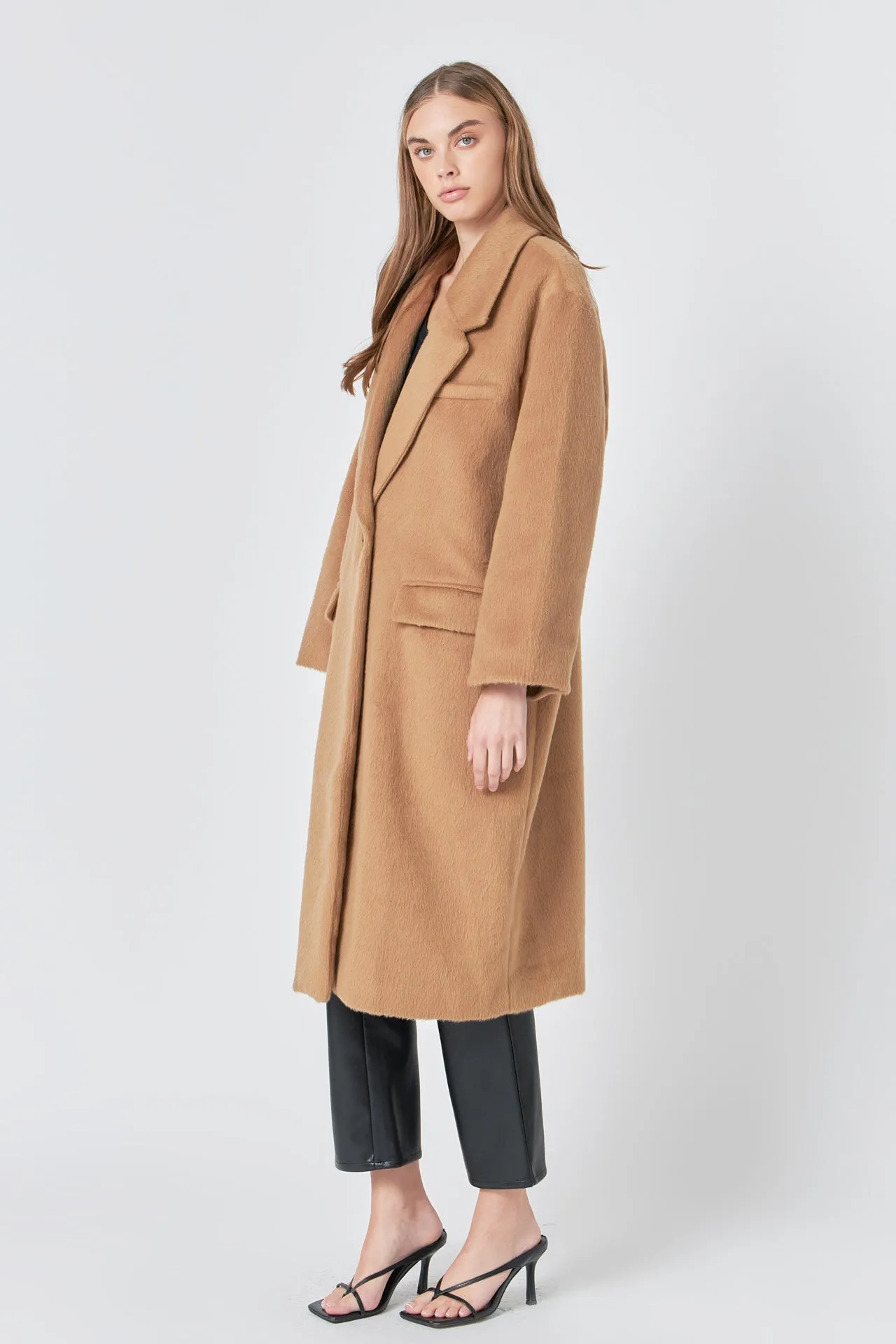 Single Button Coat