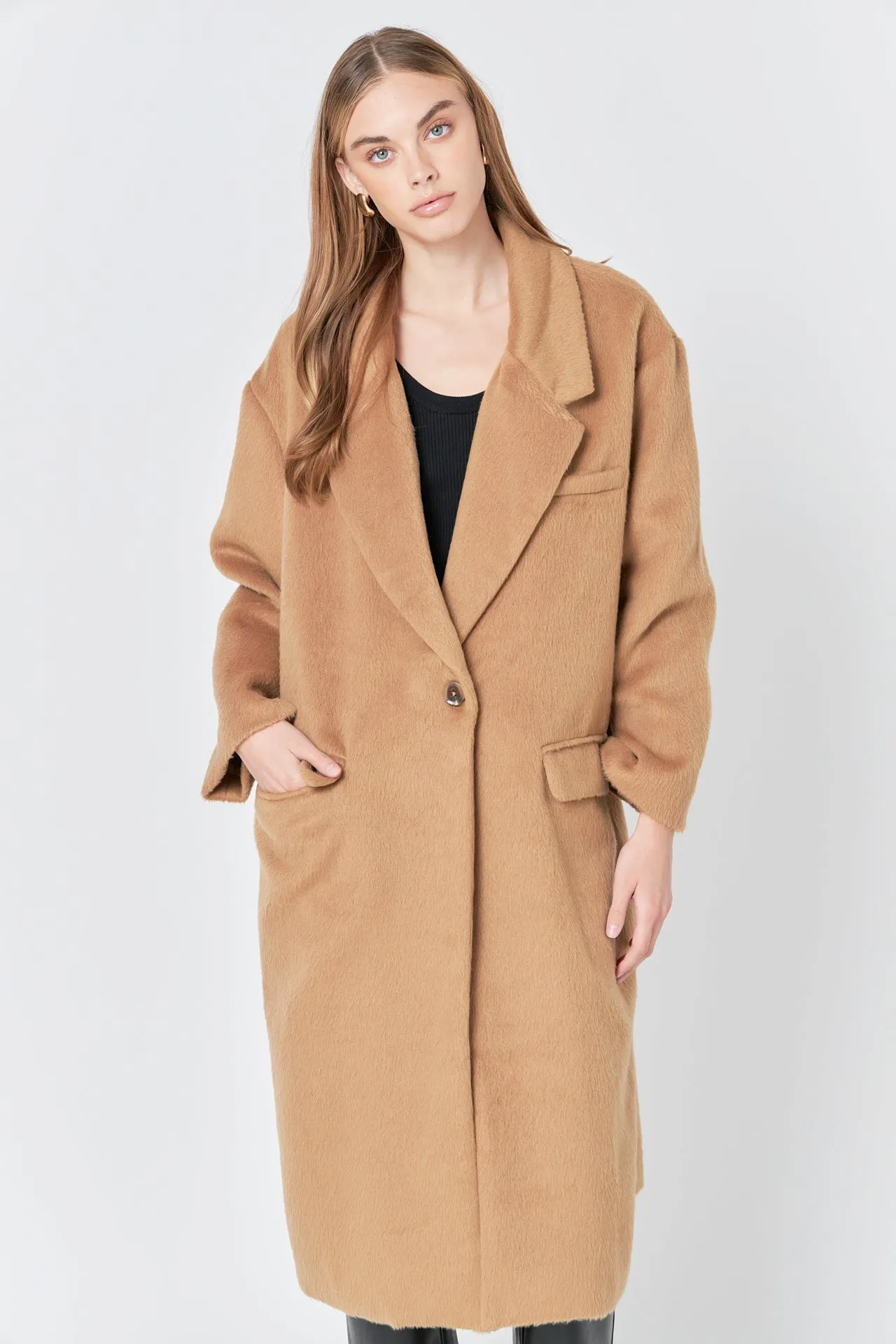 Single Button Coat