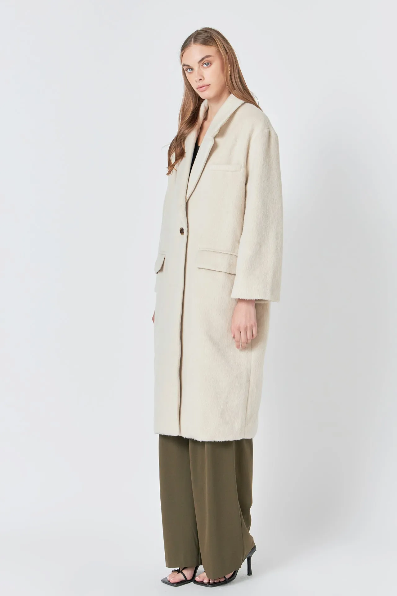 Single Button Coat