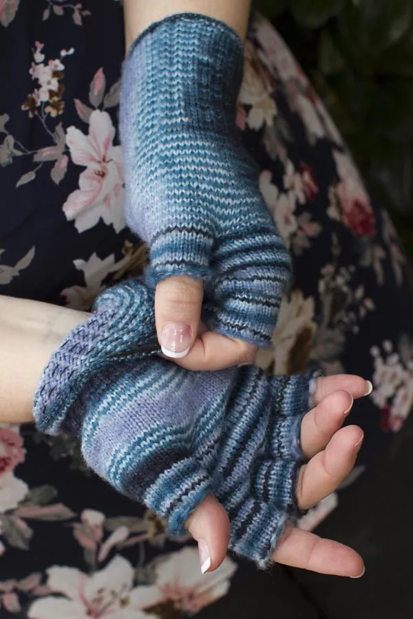 Space Dyed Fingerless Gloves