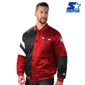 Starter Chicago Bulls Color Block Jacket