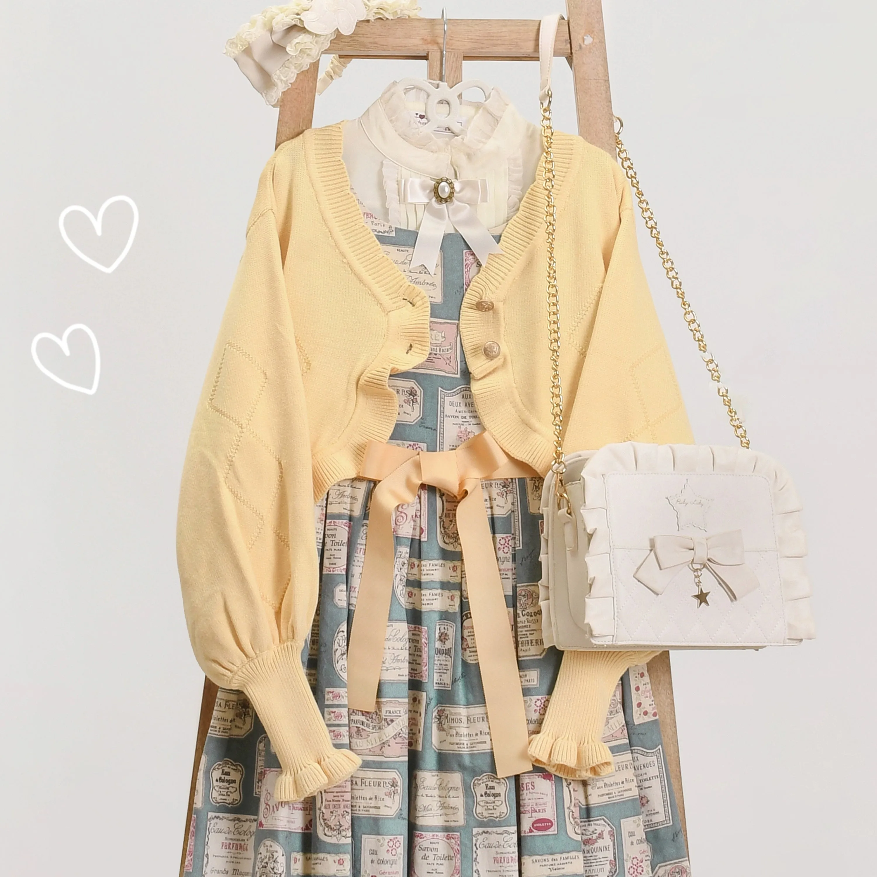 Sweet Cookies Short Knit Cardigan