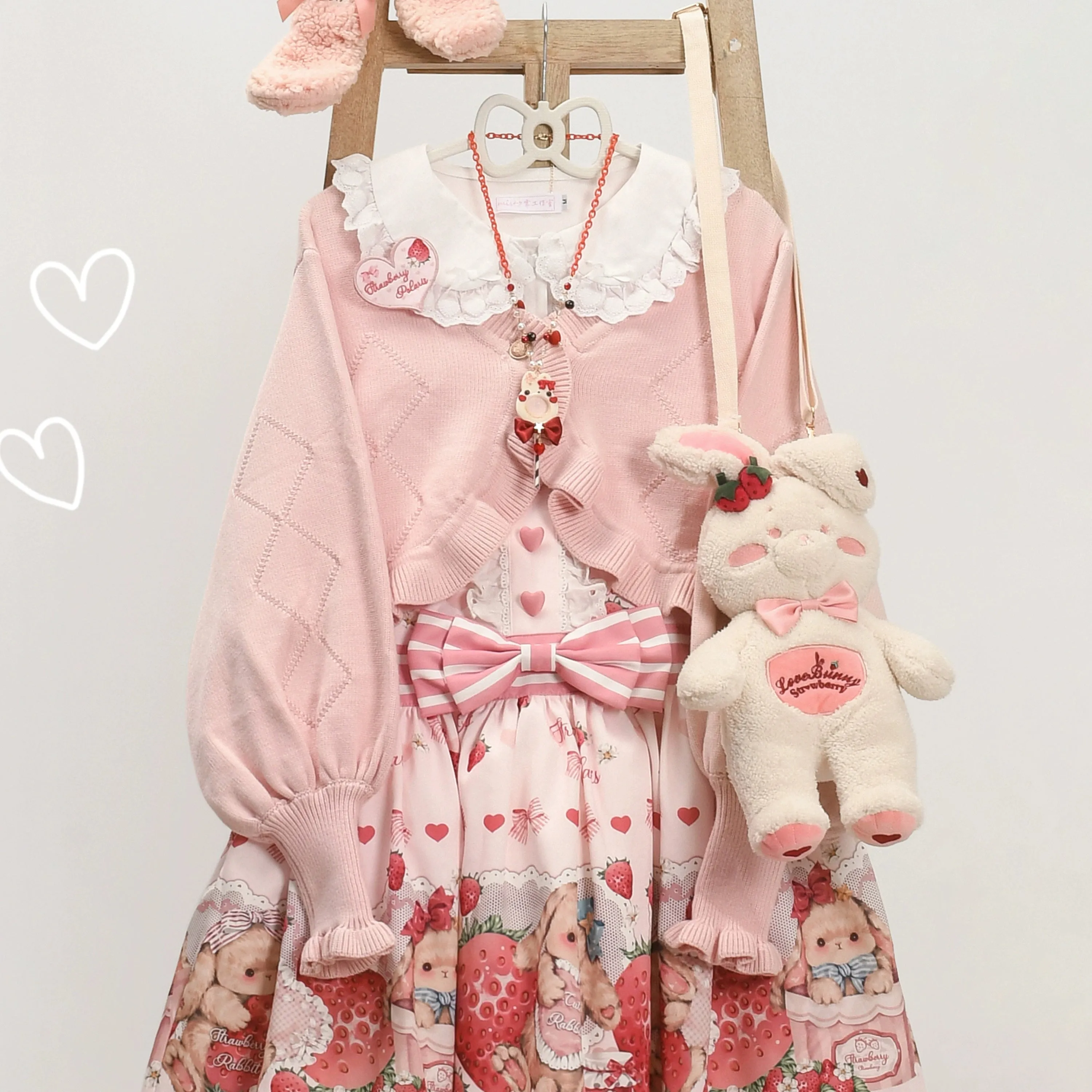 Sweet Cookies Short Knit Cardigan