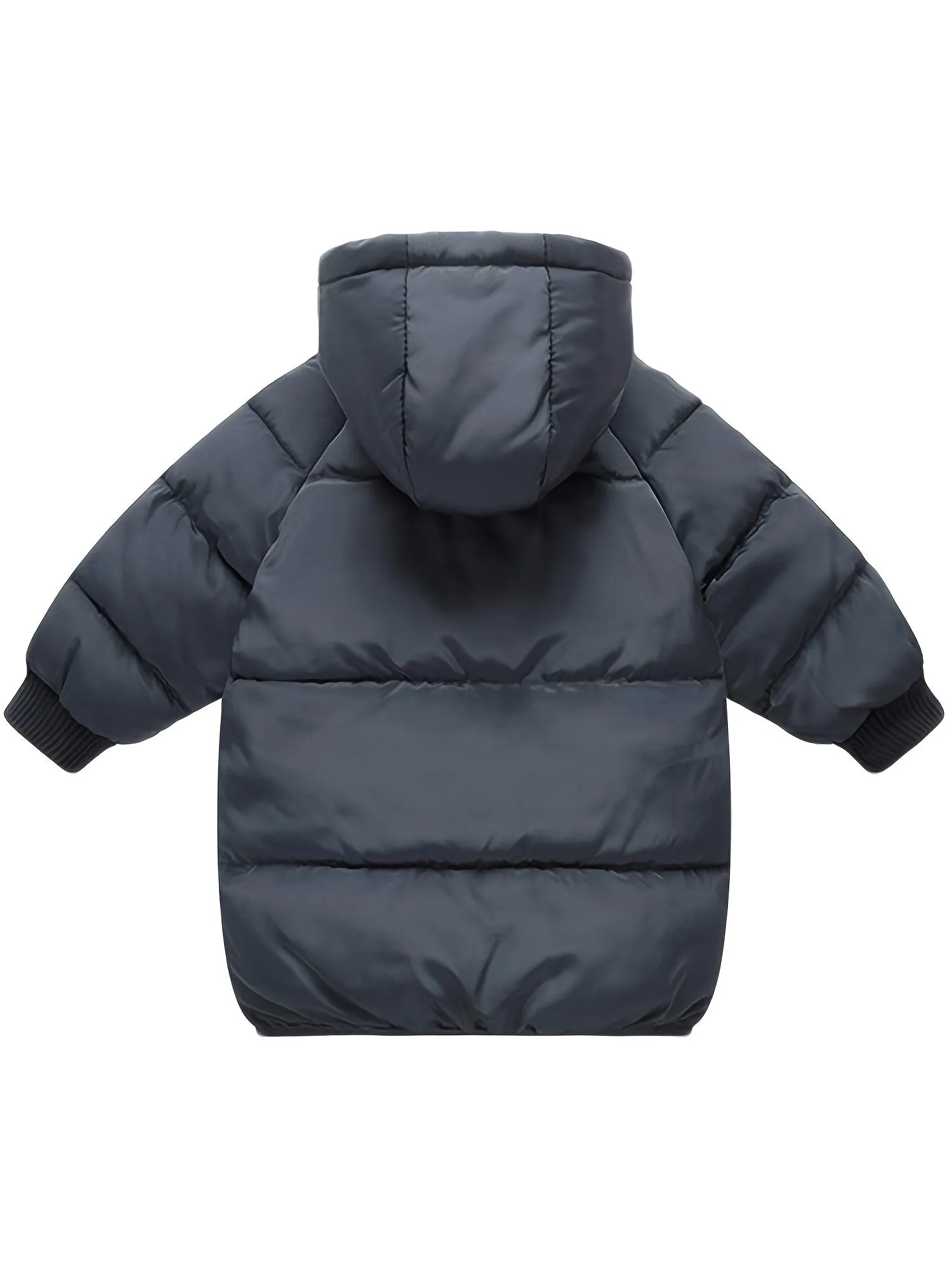 Toddler & Little Boys Quilted Winter Wonderland Jacket - Ultra-Warm Hooded, Zip-Up, Casual Style Outerwear for Chilly Days