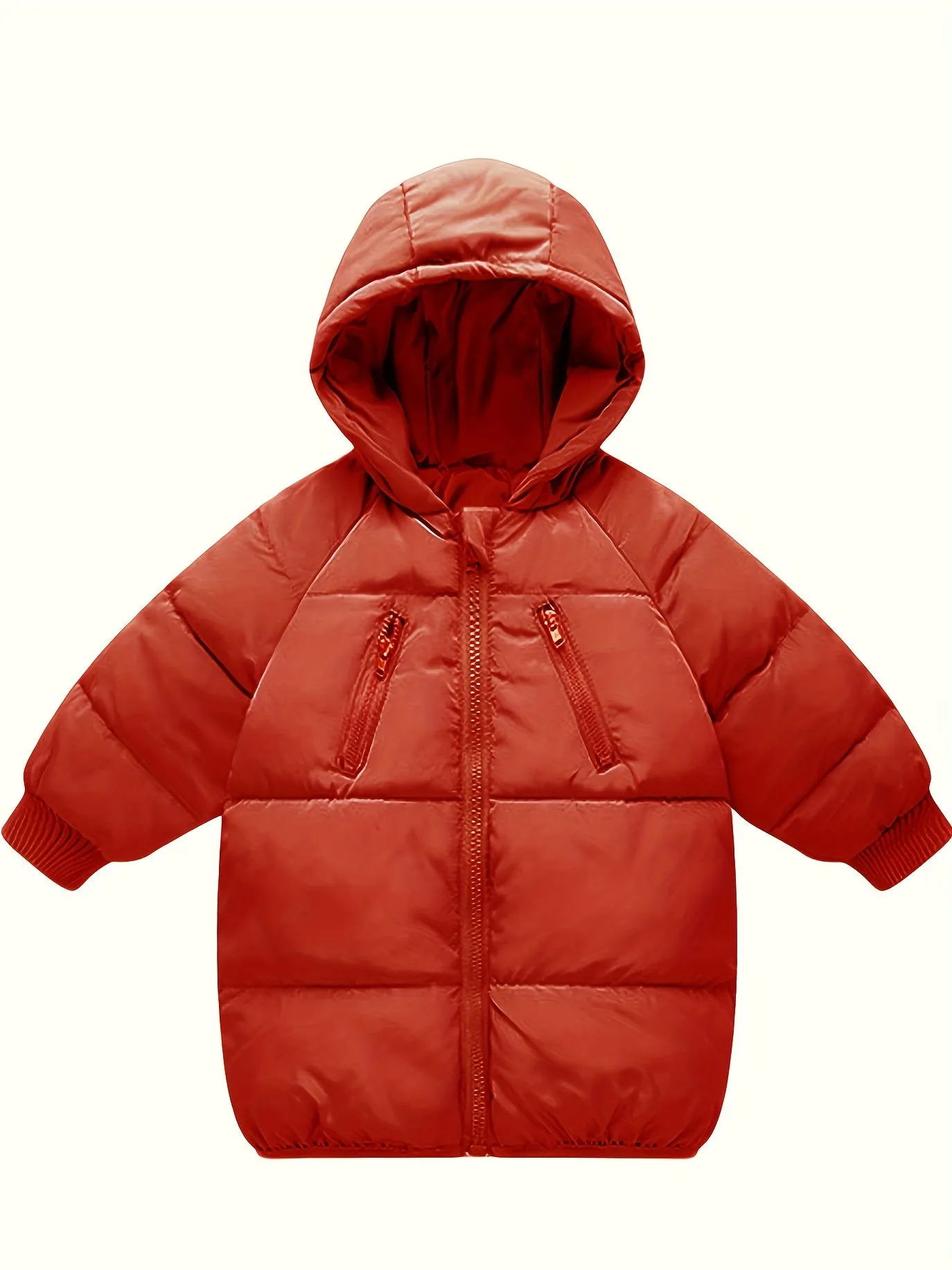 Toddler & Little Boys Quilted Winter Wonderland Jacket - Ultra-Warm Hooded, Zip-Up, Casual Style Outerwear for Chilly Days