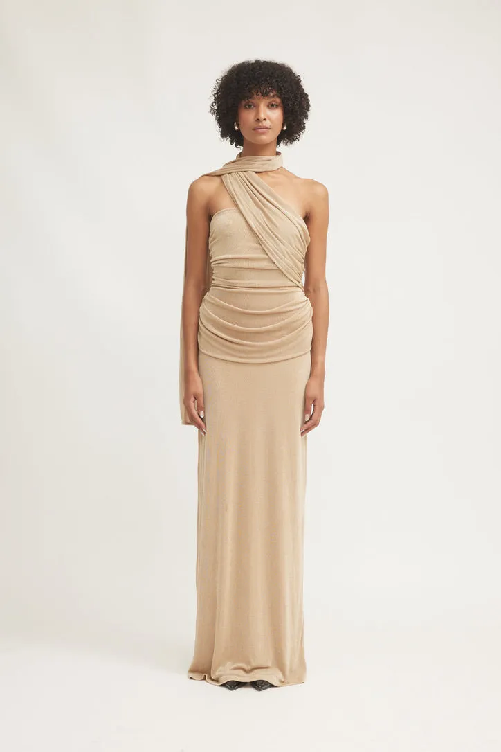 Tojhà Iesha Dress - Champagne Beige