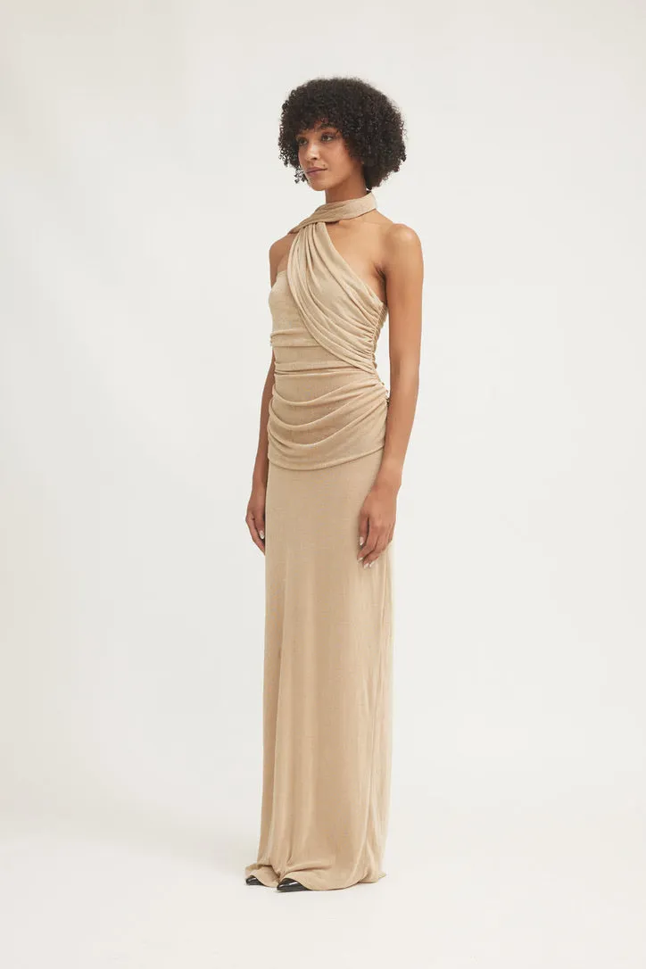 Tojhà Iesha Dress - Champagne Beige