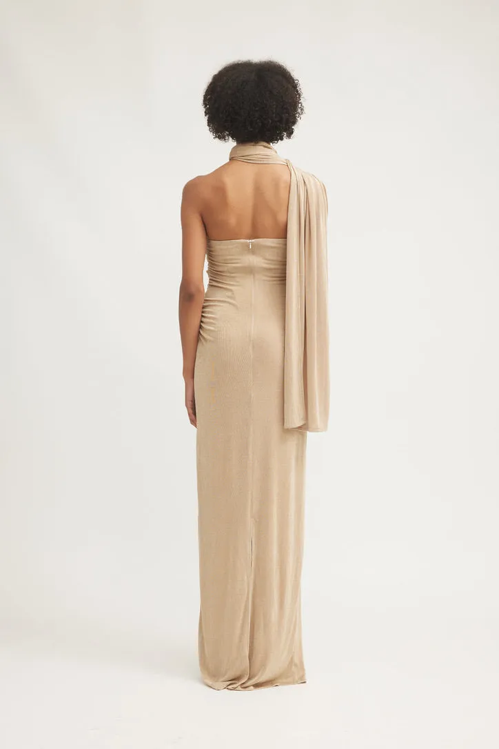 Tojhà Iesha Dress - Champagne Beige