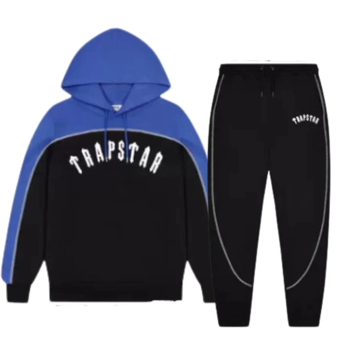 Trapstar Chenille Tracksuit Black / Blue