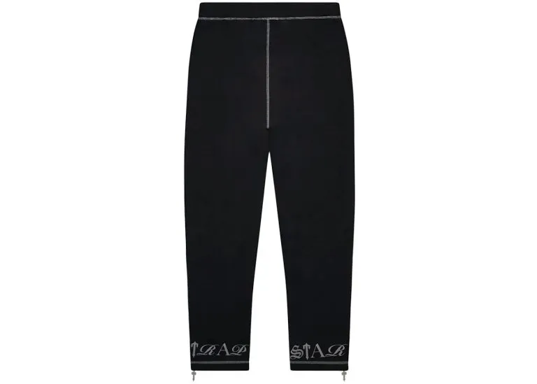 Trapstar Script Jogger Pants Black