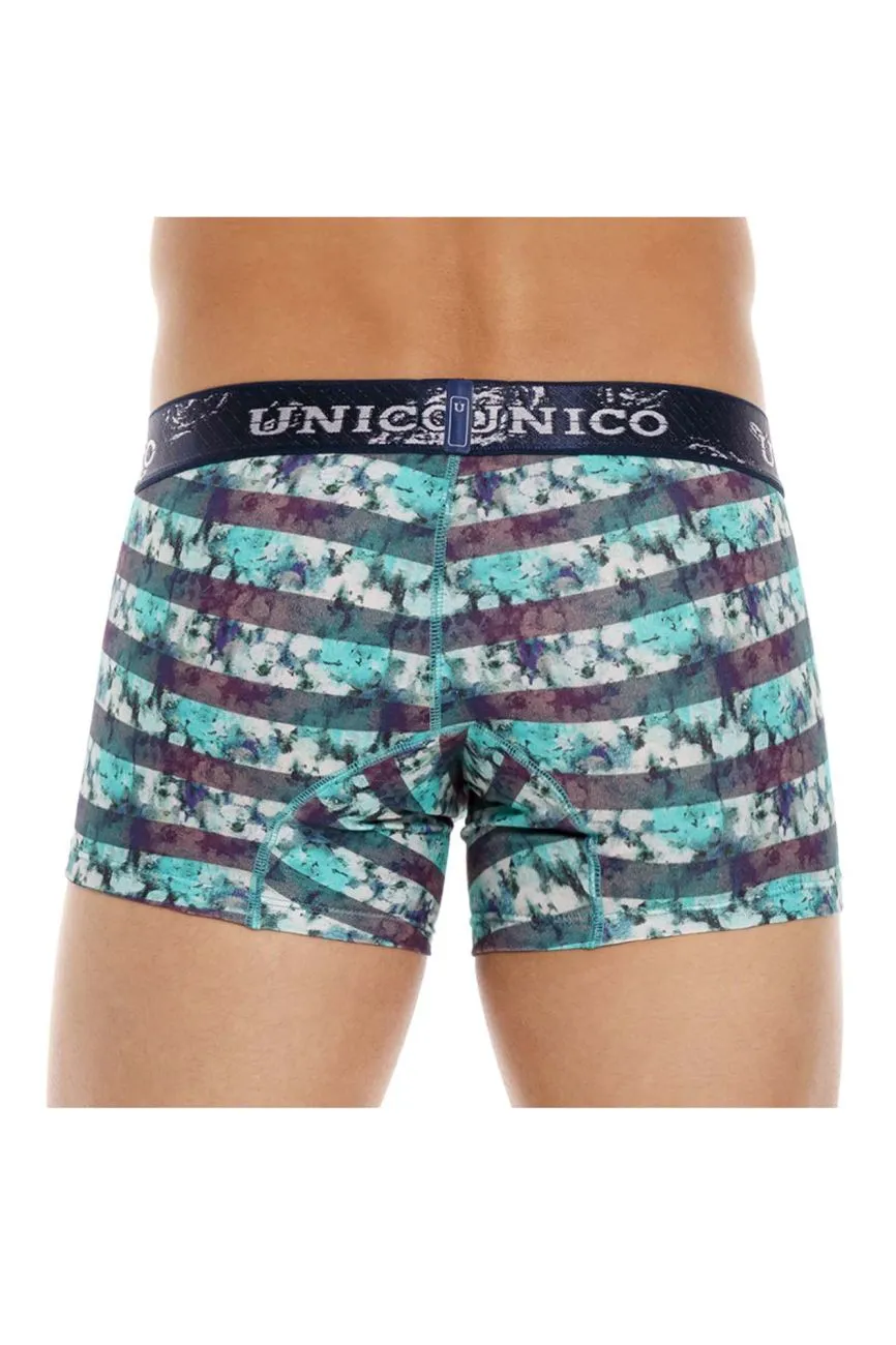 Unico 22100100111 Espuma De Mar Trunks Color 90-Printed