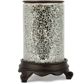 Vp Home Mosaic Glass Fragrance Warmer (Sapphire And Gold)