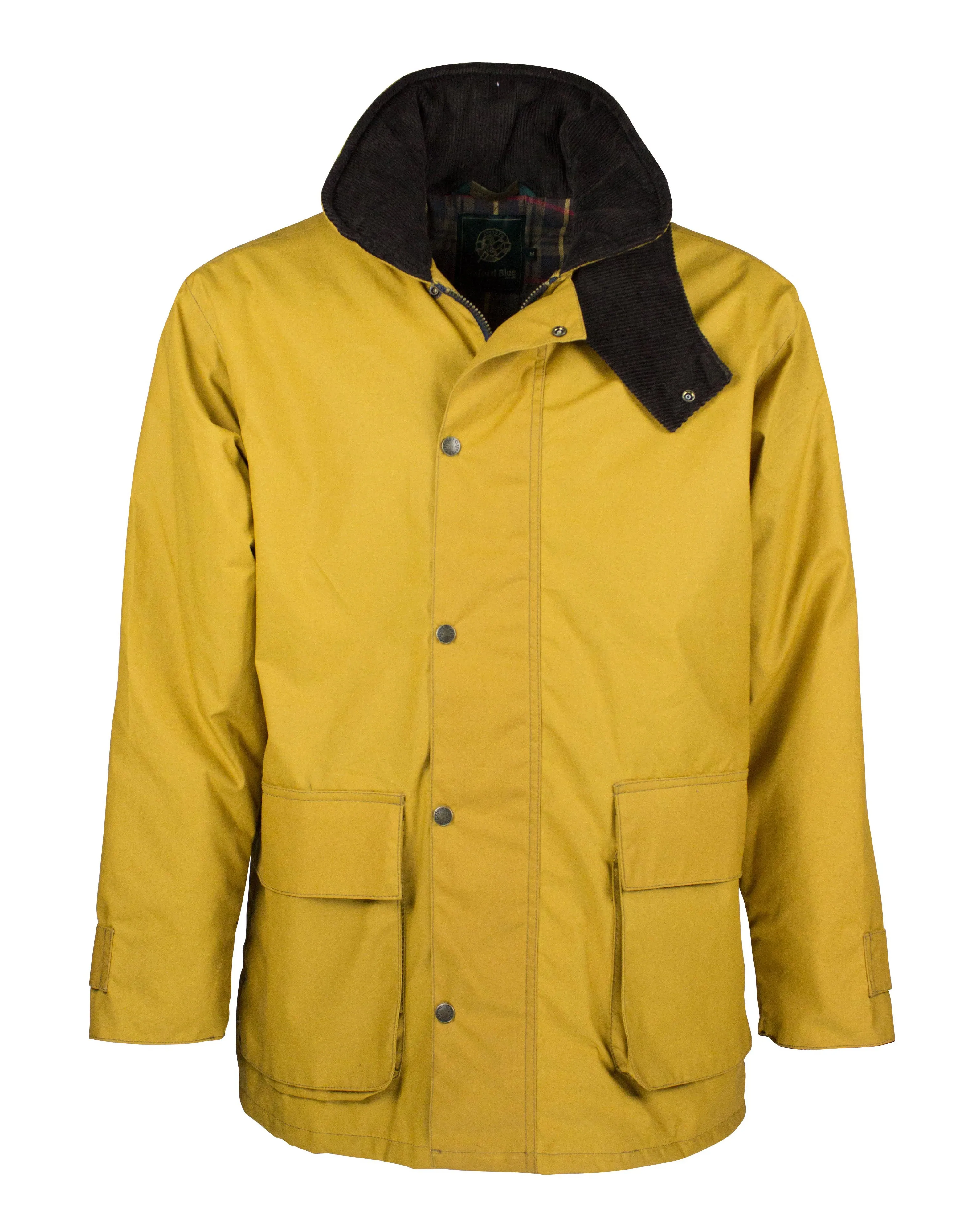 W18 - Men's Knightsbridge Staywax Jacket - MUSTARD