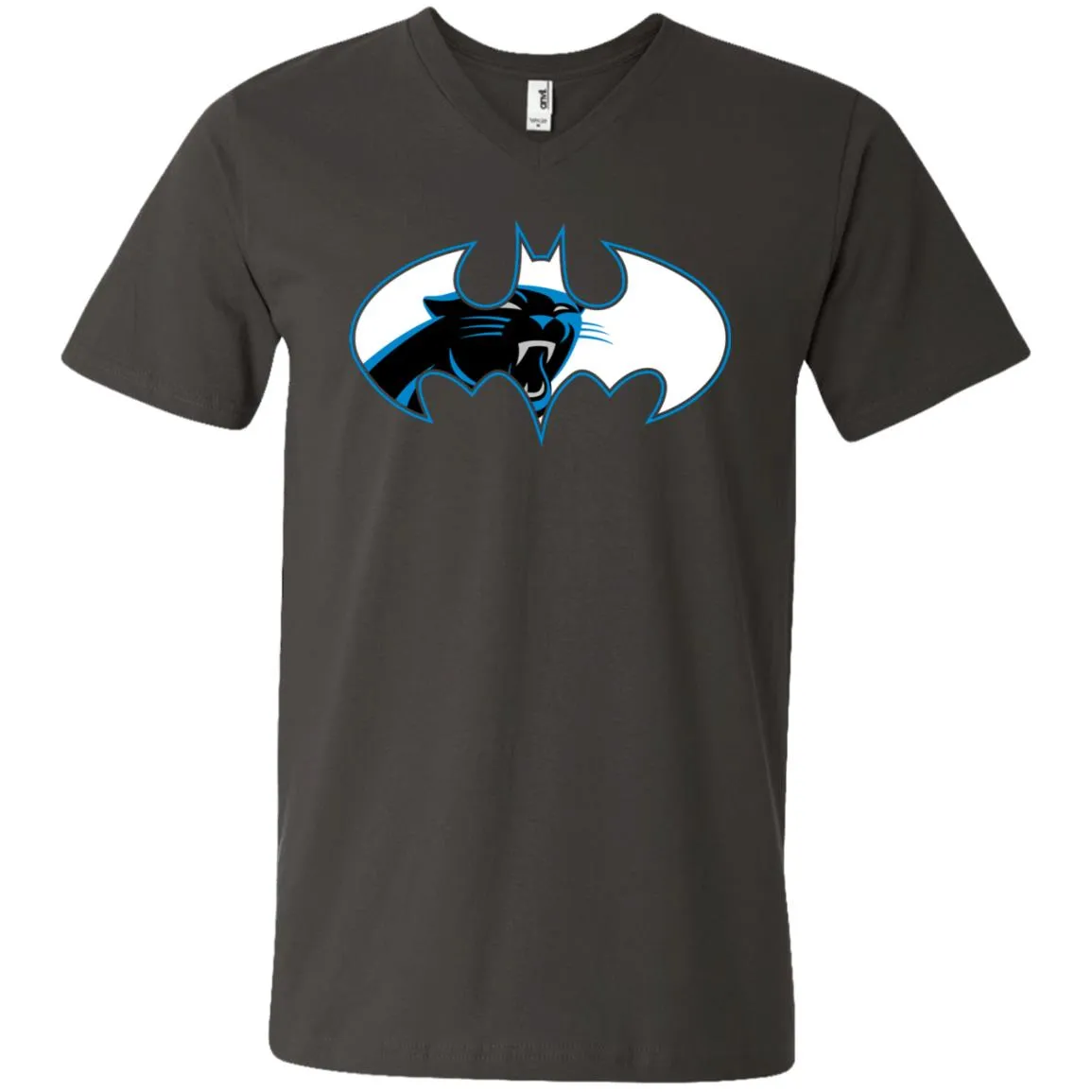 We Are The Carolina Panthers Batman Nfl Mashup Men V-Neck T-Shirt