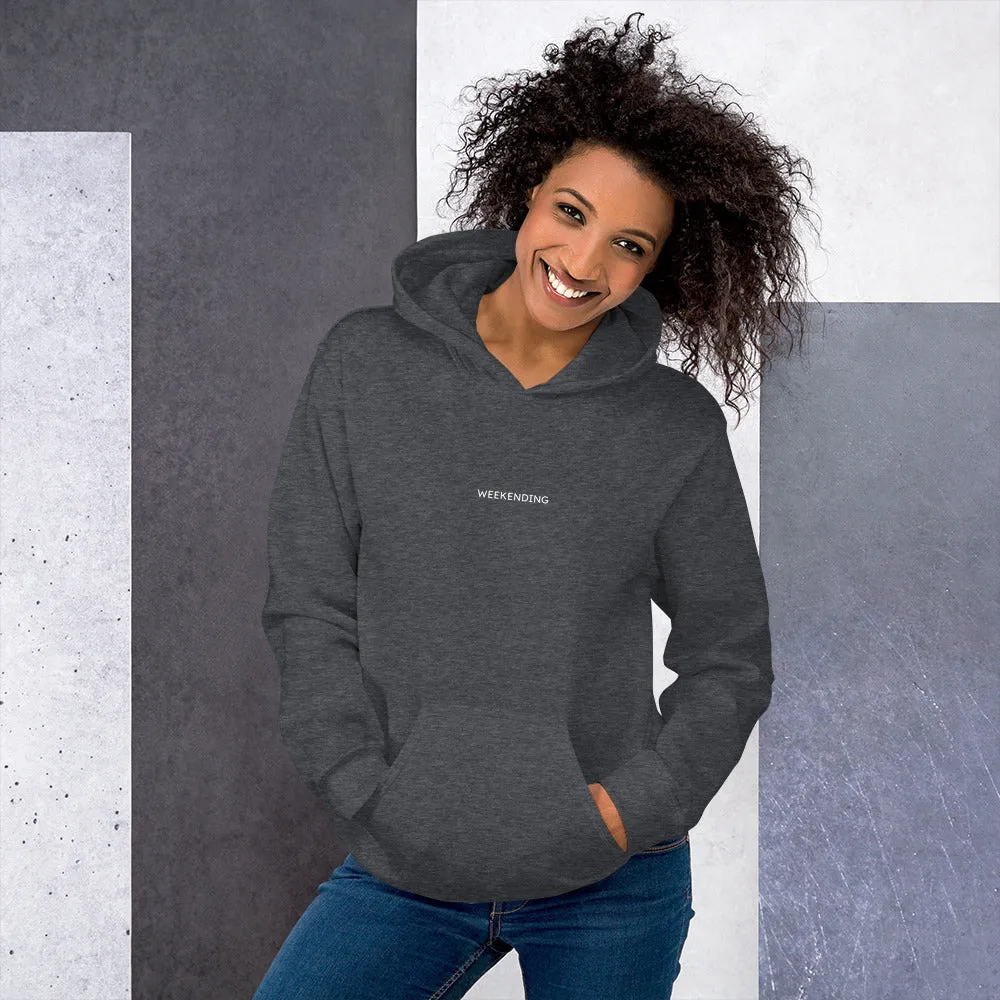 Weekending Hoodie in Black, Navy or Dark Grey