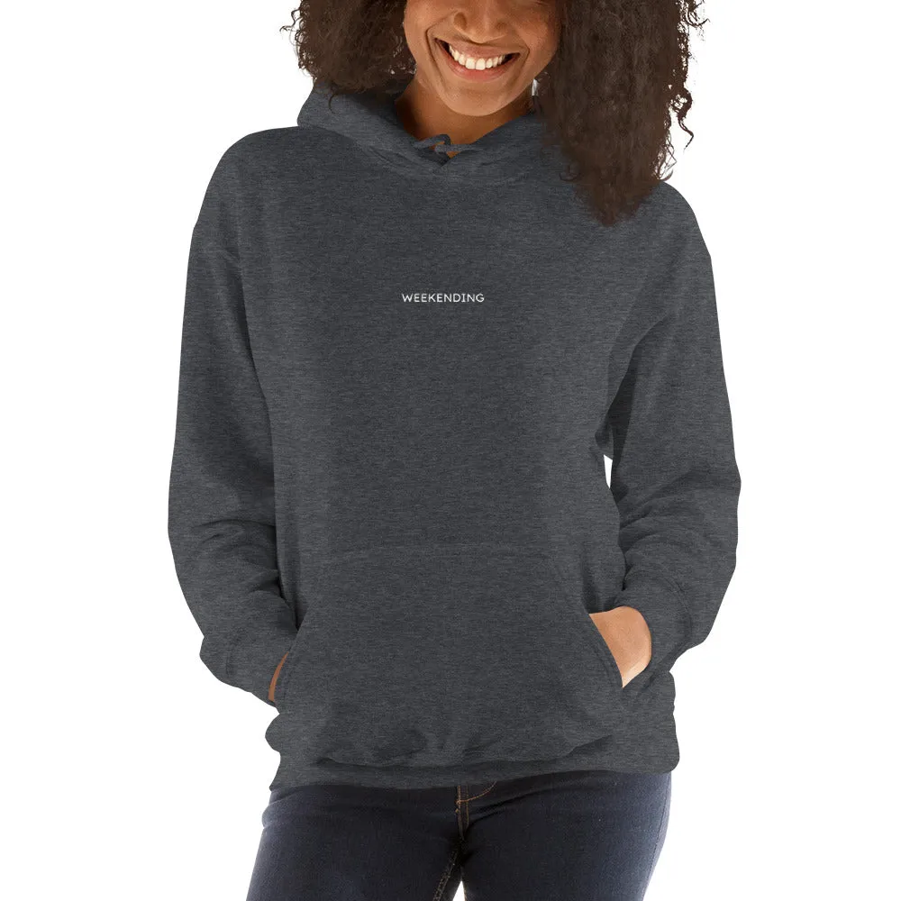 Weekending Hoodie in Black, Navy or Dark Grey