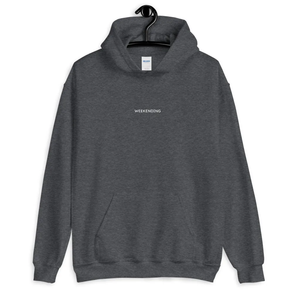 Weekending Hoodie in Black, Navy or Dark Grey