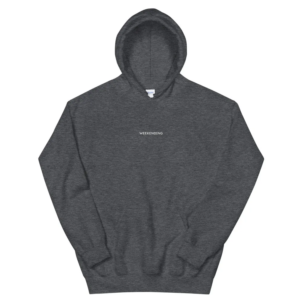 Weekending Hoodie in Black, Navy or Dark Grey