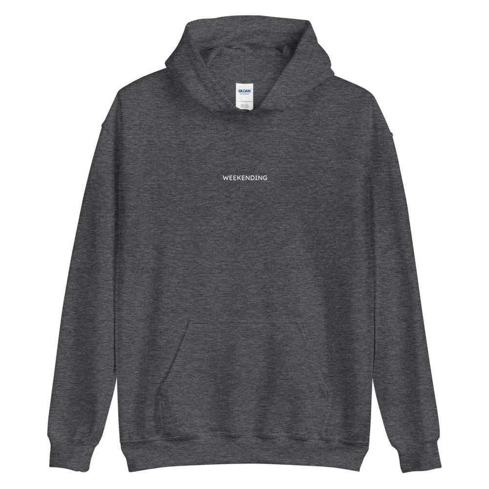 Weekending Hoodie in Black, Navy or Dark Grey