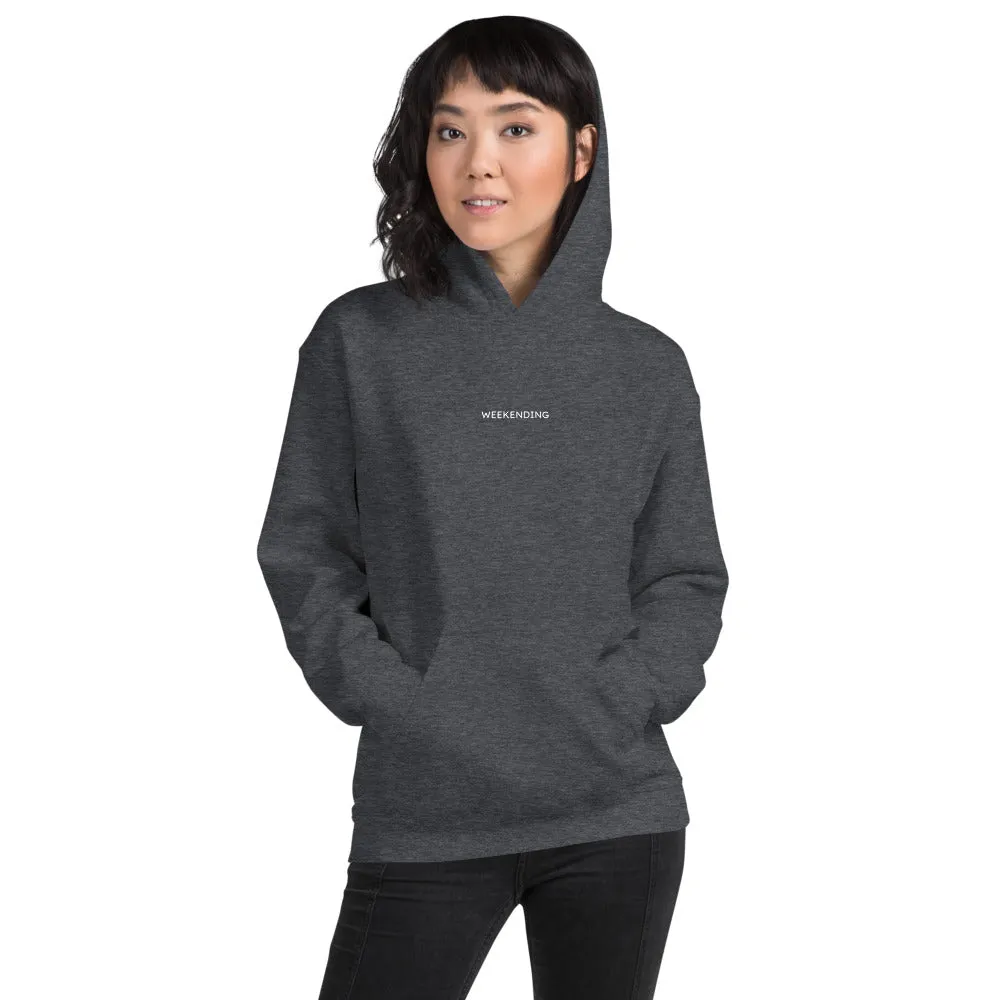 Weekending Hoodie in Black, Navy or Dark Grey