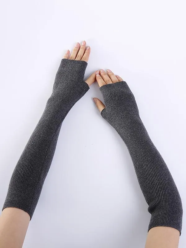 Wenkouban-Black Friday Christmas Thanksgiving Knitted 7 Colors Sleevelet Accessories