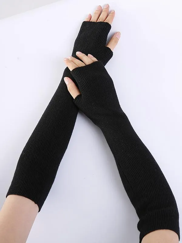 Wenkouban-Black Friday Christmas Thanksgiving Knitted 7 Colors Sleevelet Accessories