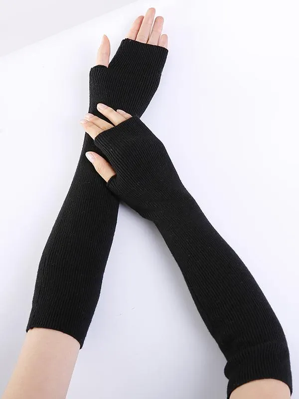 Wenkouban-Black Friday Christmas Thanksgiving Knitted 7 Colors Sleevelet Accessories