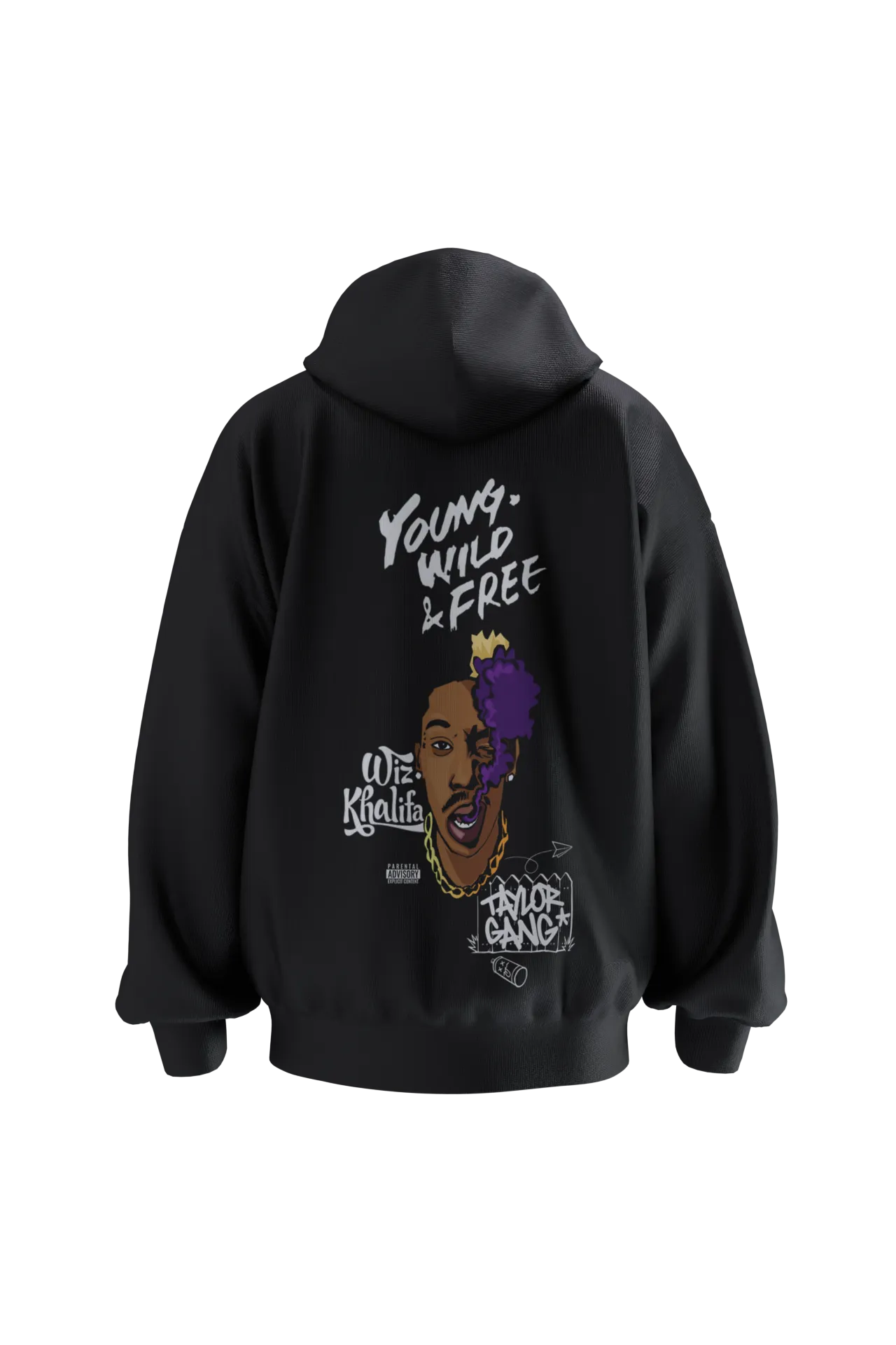 Wiz Khalifa Oversized Hoodie