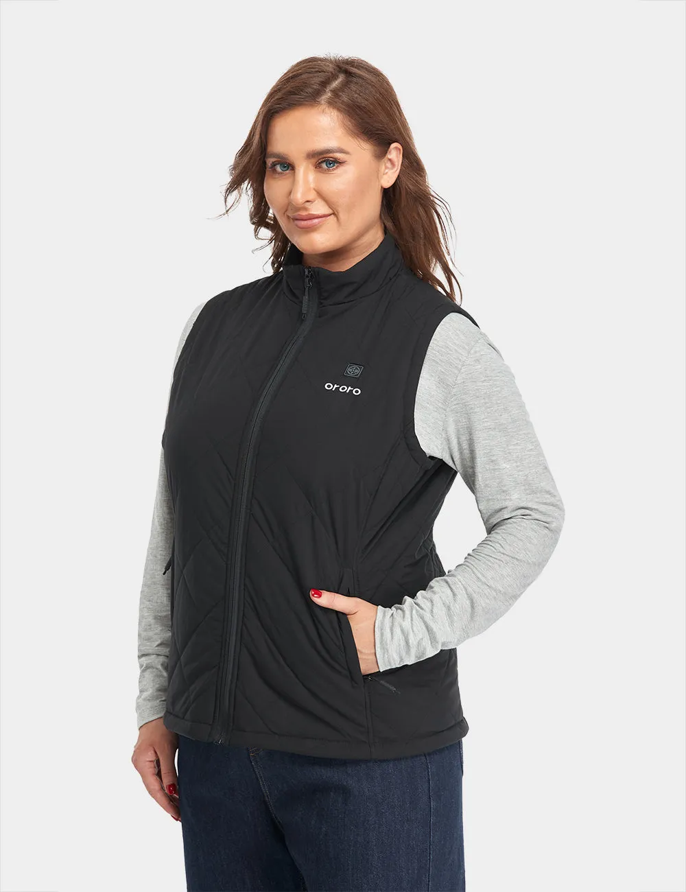 Women's Heated Quilted Vest (Apparel Only)