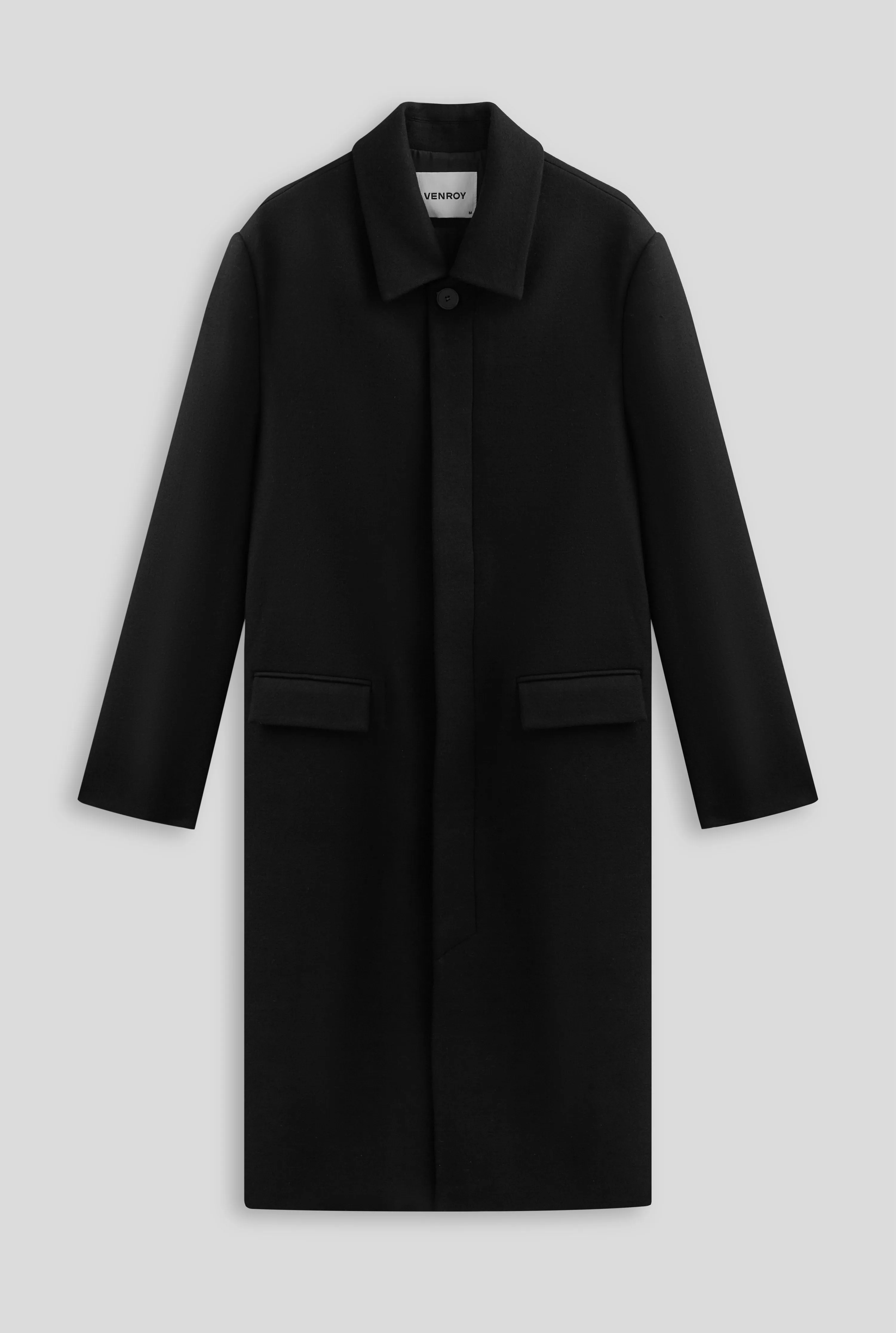 Wool Coat - Black