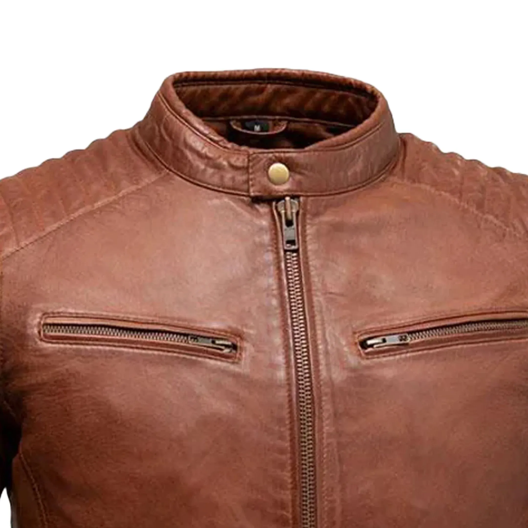 Zack Men's Fashion Leather Jacket